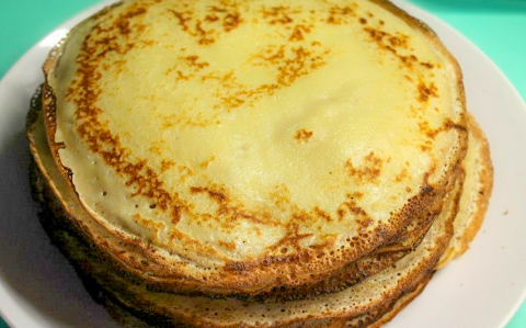 Tojás nélküli palacsinta recept fotóval Tojás nélküli palacsinta