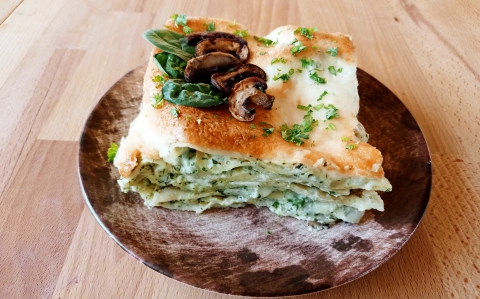 Fehér lasagne recept fotóval Fehér lasagne
