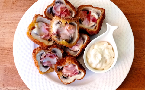 Gomba cordon blue recept fotóval Gomba cordon blue