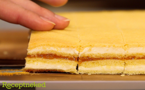 Mimóza szelet recept fotóval Mimóza szelet