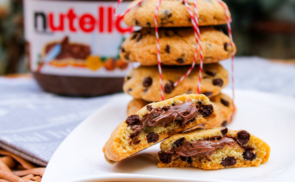 Nutellával töltött keksz recept fotóval Nutellával töltött keksz