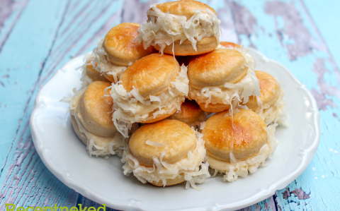 Borzas pogácsa recept fotóval Borzas pogácsa