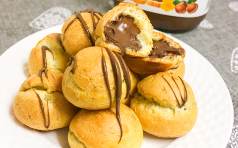 Nutellával töltött puffancsok
