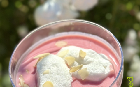 Epres madártej recept fotóval Epres madártej