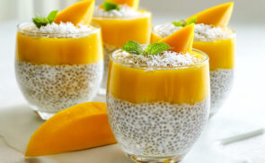 Mangós-kókuszos chia puding