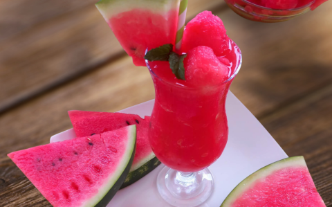 Hűsítő görögdinnyés sorbet recept fotóval Hűsítő görögdinnyés sorbet