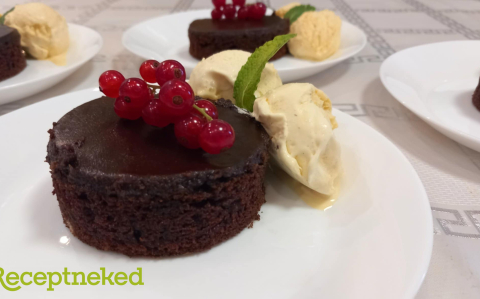 Duplán csokis brownie