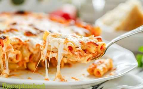 Extra sajtos sült penne recept fotóval Extra sajtos sült penne