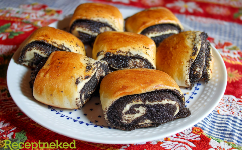 Extra puha mákos tekercs recept fotóval Extra puha mákos tekercs