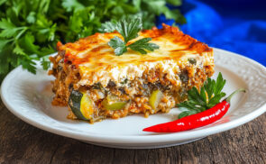 Rakott cukkini másképpen