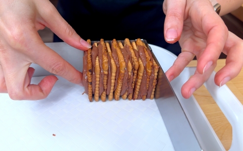 Csokis keksztorta