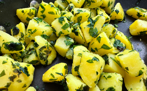 Petrezselymes burgonya recept fotóval Petrezselymes burgonya