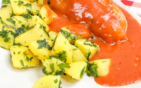 Vegán töltött paprika