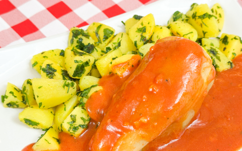 Vegán töltött paprika