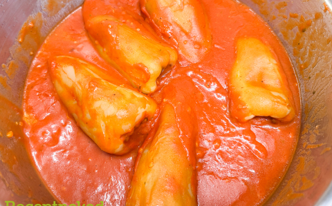 Vegán töltött paprika