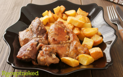 Egyszerű fokhagymás karaj recept fotóval Egyszerű fokhagymás karaj