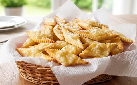 Ropogós sajtos keksz recept fotóval Ropogós sajtos keksz