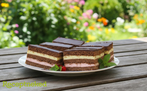 Lajcsi szelet mézes tésztával