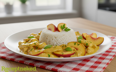 Barackos csirkecsíkok