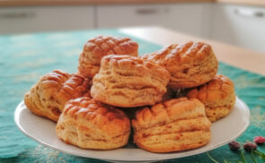 Klasszikus hajtogatott tepertős pogácsa