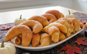 Kürtős kalács kifli