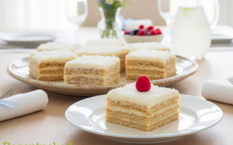 Kekszes raffaello szelet