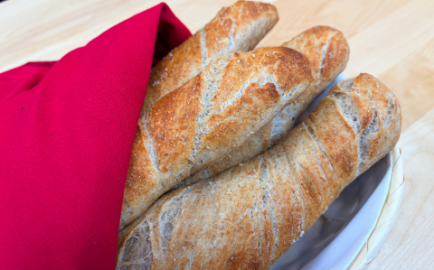 Teljes kiőrlésű, mini gyökérkenyér