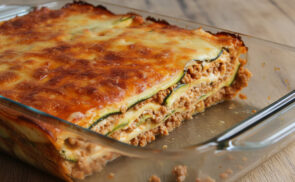 Cukkini lasagne