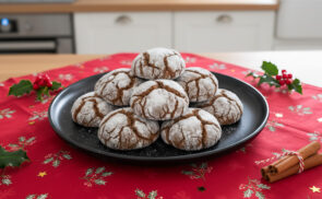 Mézeskalács íz pöffeteg keksz