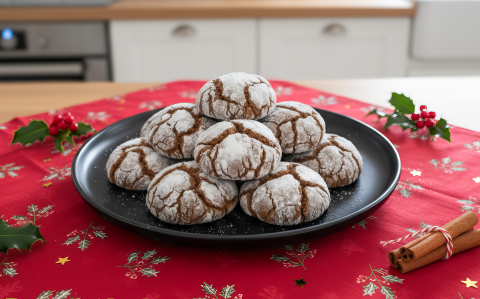 Mézeskalács íz pöffeteg keksz