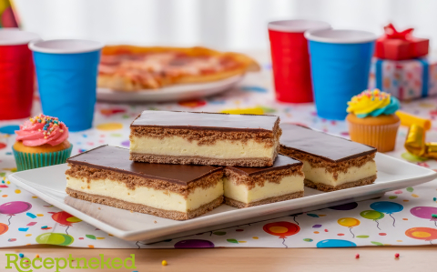 Házi Kinder tejszelet