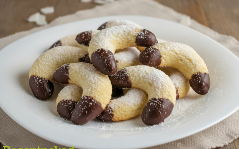 Puha, omlós kókuszos kiflik