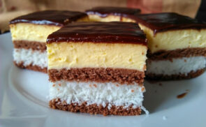 Kókuszos krémes szelet