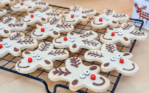 Mézeskalács ízű rénszarvas keksz