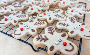 Mézeskalács ízű rénszarvas keksz