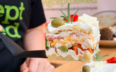 Réteges krumplisaláta