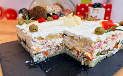 Réteges krumplisaláta