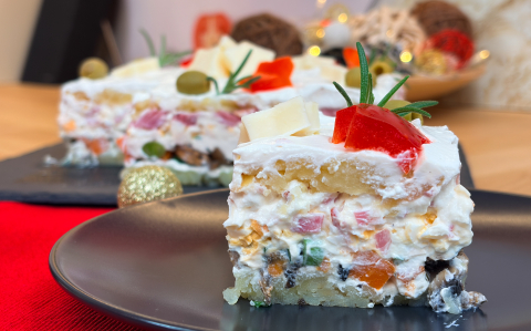 Réteges krumplisaláta