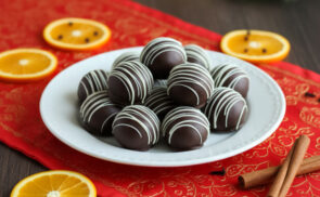 Gesztenyés-narancsos golyó