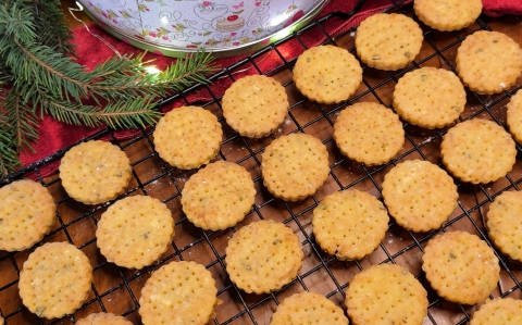 Jalapenos sajtos keksz