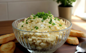 Majonézes-hagymás tojássaláta