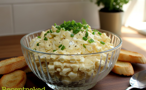 Majonézes-hagymás tojássaláta