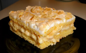 Verdens beste – norvég habos-vaníliakrémes sütemény