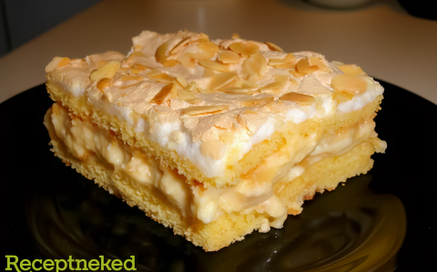 Verdens beste – norvég habos-vaníliakrémes sütemény