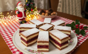 Meggyes-mézes krémes