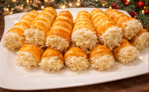 Sajtos roló leveles tésztából