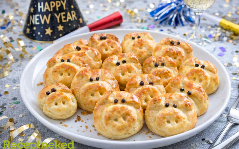 Szilveszteri malac pogácsa