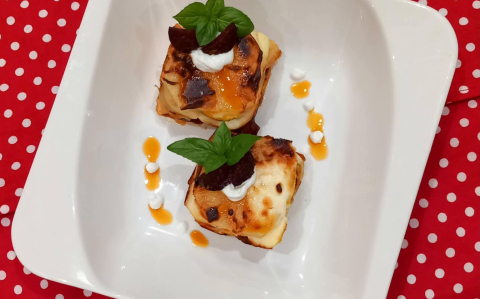 Rakott krumpli roppanós kolbászchipsszel