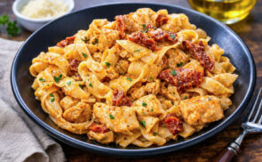 Krémes toszkán csirkés tészta