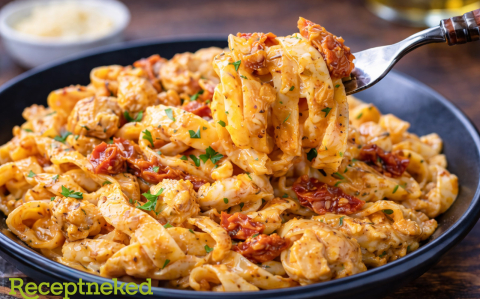 Krémes toszkán csirkés tészta